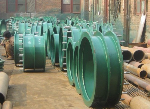 浙江省寧波市江北區(qū)大口徑人防套管發(fā)貨現(xiàn)場